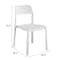 Cosco Novogratz Poolside Collection, Chandler Stacking Dining Chairs, Indoor/Outdoor, Turquoise 2PK 87817WHT2E - alternate 9